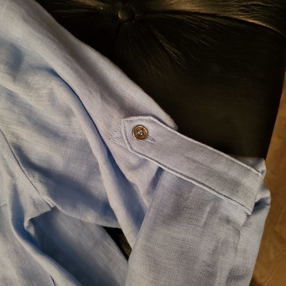 CALVIN KLEIN Linen Blouse - Picture 6 of 7